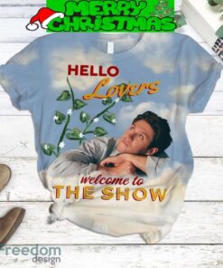 Niall Horan Hello Lovers Welcome To The Show Fleece Pajamas Set All Over Print Christmas Gift - Niall Horan Hello Lovers Welcome To The Show Fleece Pajamas Set-2