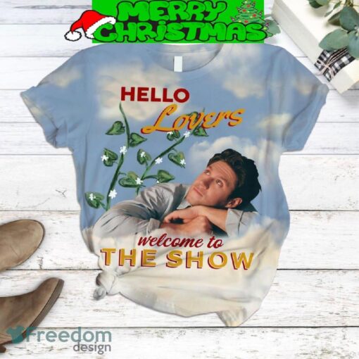 Niall Horan Hello Lovers Welcome To The Show Fleece Pajamas Set All Over Print Christmas Gift - Niall Horan Hello Lovers Welcome To The Show Fleece Pajamas Set-2