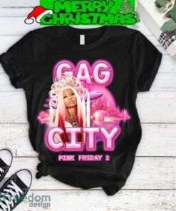 Nicki Minaj Gag City The Pink Friday 2 Tour Fleece Pajamas Set Black Design Men Women For Fans - Nicki Minaj Gag City The Pink Friday 2 Tour Fleece Pajamas Set Black Design-2