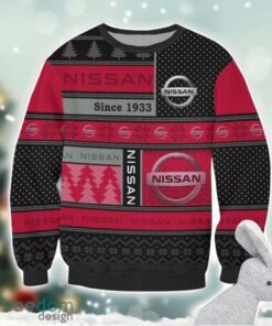 Nissan Logo Ugly Christmas Sweater For Fans Men And Women Christmas Gift Ideas Product Photo 2