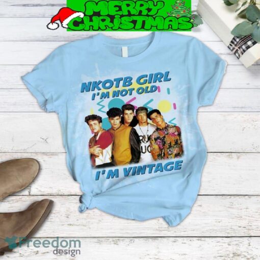 NKOTB I’m Not Old I’m Vintage True Fan Fleece Pajamas Set Christmas For Family - NKOTB I’m Not Old I’m Vintage True Fan Fleece Pajamas Set-2