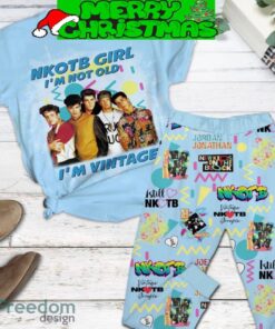 NKOTB I’m Not Old I’m Vintage True Fan Fleece Pajamas Set Christmas For Family - NKOTB I’m Not Old I’m Vintage True Fan Fleece Pajamas Set-1