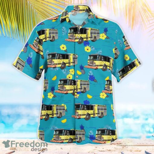 Nokomis Fire Department Nokomis, Florida Aloha Hawaiian Shirt Beach Gift Shirt Product Photo 2