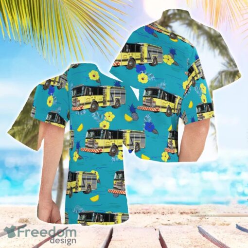 Nokomis Fire Department Nokomis, Florida Aloha Hawaiian Shirt Beach Gift Shirt Product Photo 1