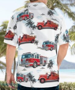 North Carolina Franklin Fire And Rescue Hawaiian Shirt Product Photo 4