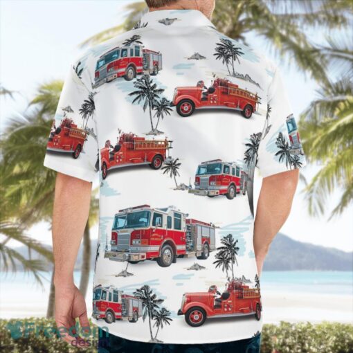 North Carolina Franklin Fire And Rescue Hawaiian Shirt Product Photo 4