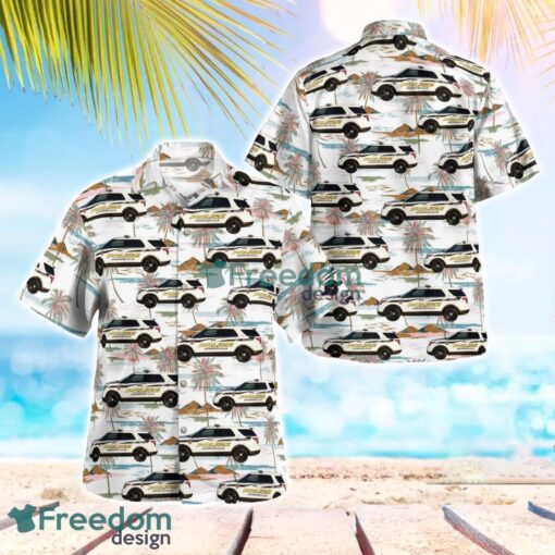 North Carolina , Morrisville Police Department Tropical 3D Hawaiian Shirt Gift For Summer Product Photo 1