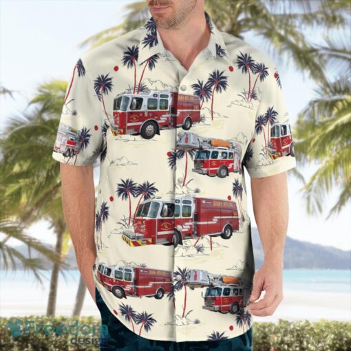 North Phoenix, Arizona Daisy Mountain Fire & Medical Hawaiian Shirt Product Photo 3