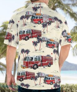 North Phoenix, Arizona Daisy Mountain Fire & Medical Hawaiian Shirt Product Photo 4