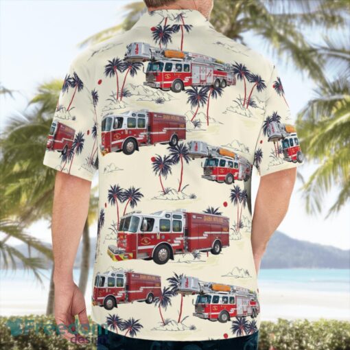 North Phoenix, Arizona Daisy Mountain Fire & Medical Hawaiian Shirt Product Photo 4