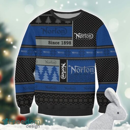 Norton Logo Ugly Christmas Sweater For Fans Men And Women Christmas Gift Ideas Product Photo 2