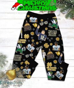 Notre Dame Fighting Irish Kind Of Girl Fleece Pajamas Set All Over Print Christmas Gift - Notre Dame Fighting Irish Kind Of Girl Fleece Pajamas Set-2