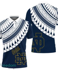 Notre Dame Polynesian Pattern Polo Shirt