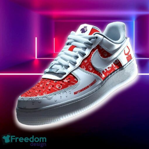 Nottingham Forest F.C Car Air Force 1 Sneaker All Over Print For Fans AF1 Shoes - Nottingham Forest F.C Car Air Force 1 Sneaker All Over Print For Fans AF1 Shoes