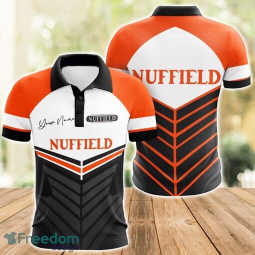 Nuffield 3D Polo Shirt For Car Lover Golf Fans Gift Polo Shirt Custom Name Product Photo 1