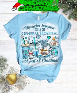 Nurse I Love Medicine Miracle Happen Daily At General Hospital Not Just As Christmas Fleece Pajamas Set Men Women For Fans - 060824-172629