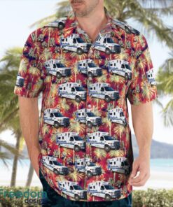 Ohio, Delaware County EMS Aloha Hawaiian Shirt Beach Gift Shirt Product Photo 4