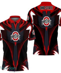 Ohio State Buckeyes Abstract Pattern Polo Shirt