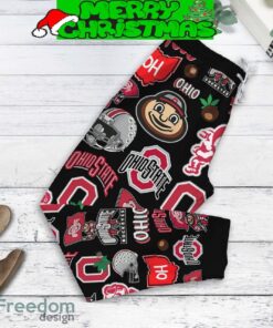 Ohio State Buckeyes Party Like It’s 2014 Fleece Pajamas Set For Christmas - Ohio State Buckeyes Party Like It’s 2014 Fleece Pajamas Set-2