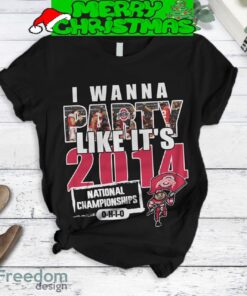 Ohio State Buckeyes Party Like It’s 2014 Fleece Pajamas Set For Christmas - Ohio State Buckeyes Party Like It’s 2014 Fleece Pajamas Set-3