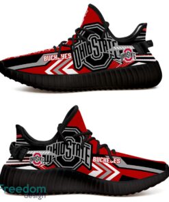 Ohio State Buckeyes Speedsters Yeezy Running Shoes For Fans Gift Men Women - Ohio State Buckeyes Speedsters Yeezy Boost Running Shoes_1