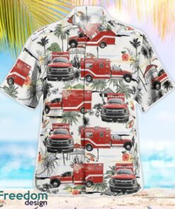 Ohio Streetsboro Fire Department Hawaiian Shirt Beach Summer Shirt Product Photo 2