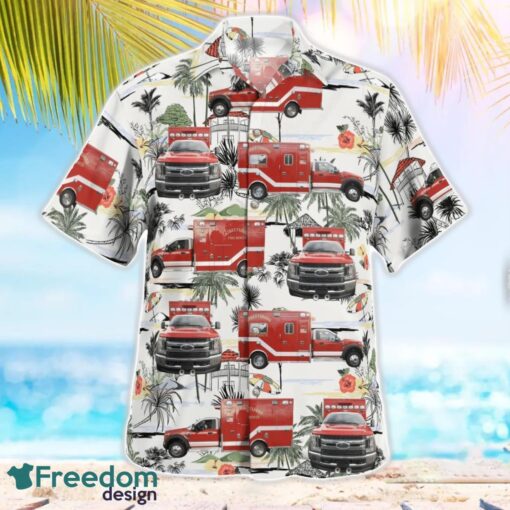 Ohio Streetsboro Fire Department Hawaiian Shirt Beach Summer Shirt Product Photo 2