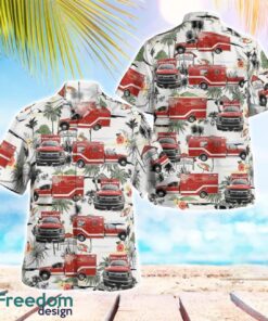 Ohio Streetsboro Fire Department Hawaiian Shirt Beach Summer Shirt