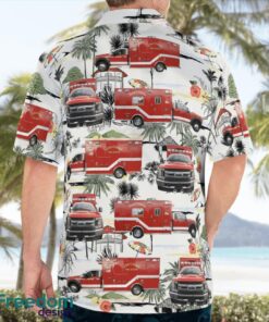 Ohio Streetsboro Fire Department Hawaiian Shirt Beach Summer Shirt Product Photo 4