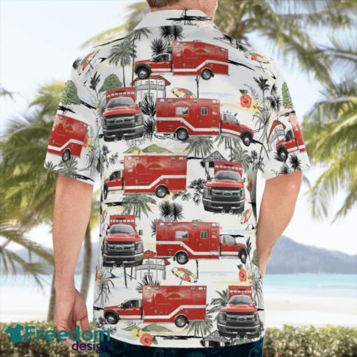 Ohio Streetsboro Fire Department Hawaiian Shirt Beach Summer Shirt Product Photo 4