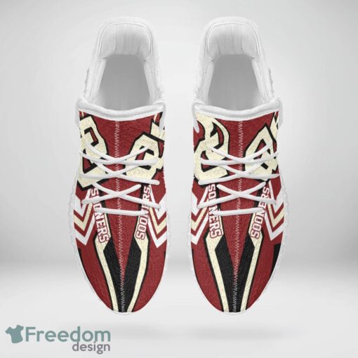 Oklahoma Sooners Speedsters Yeezy Running Shoes For Fans Gift Men Women - Oklahoma Sooners Speedsters Yeezy Boost Running Shoes_5