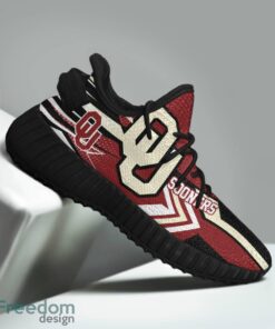 Oklahoma Sooners Speedsters Yeezy Running Shoes For Fans Gift Men Women - Oklahoma Sooners Speedsters Yeezy Boost Running Shoes_1