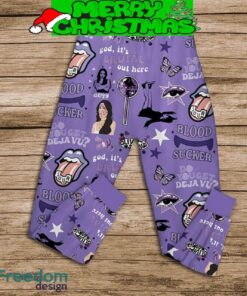 Olivia Rodrigo Meet His Mom Sucker Fleece Pajamas Set Christmas For Family - Olivia Rodrigo Meet His Mom Sucker Fleece Pajamas Set-3