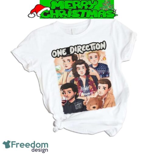 One Direction Darling Just Hold On Fleece Pajamas Set All Over Print Christmas Gift - One Direction Darling Just Hold On Fleece Pajamas Set-3