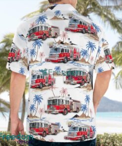 Onset, Massachusetts, Onset Fire Rescue Beach Hawaiian Shirt Product Photo 2