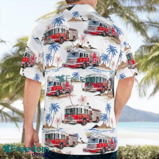 Onset, Massachusetts, Onset Fire Rescue Beach Hawaiian Shirt Product Photo 2