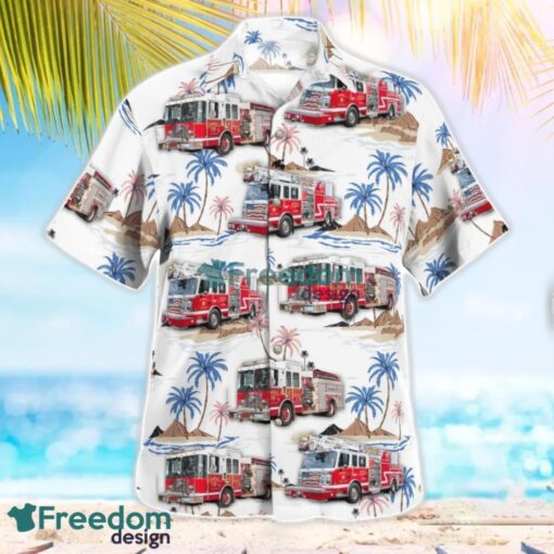 Onset, Massachusetts, Onset Fire Rescue Beach Hawaiian Shirt Product Photo 3