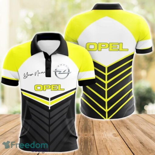 Opel 3D Polo Shirt For Car Lover Golf Fans Gift Polo Shirt Custom Name Product Photo 1