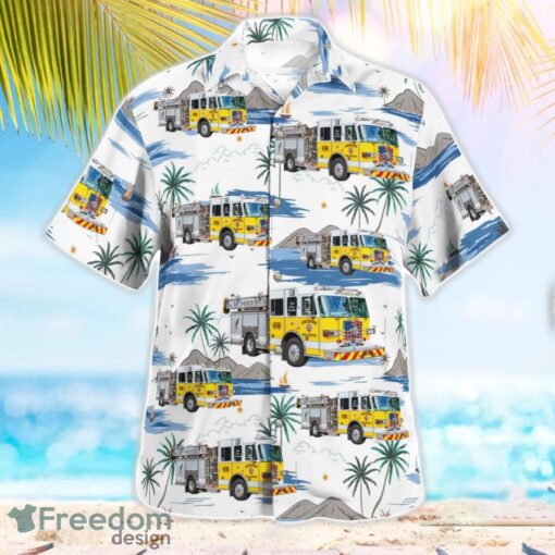 Orleans, Massachusetts, Orleans Fire Rescue Engine 175 Aloha Hawaiian Shirt Beach Gift Shirt Product Photo 2