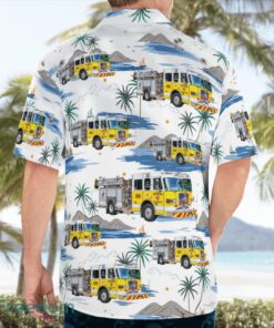 Orleans, Massachusetts, Orleans Fire Rescue Engine 175 Aloha Hawaiian Shirt Beach Gift Shirt