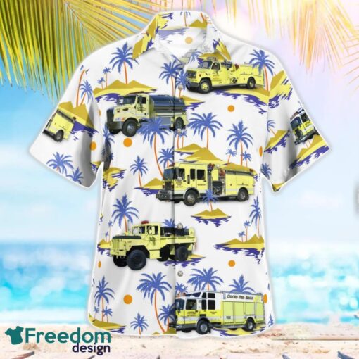 Oxford Fire Department, Wisconsin Hawaiian Shirt Beach Summer Gift Product Photo 3