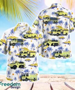 Oxford Fire Department, Wisconsin Hawaiian Shirt Beach Summer Gift