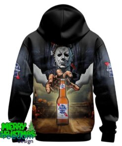 Pabst Blue Ribbon Halloween Michael Myers Hoodie Zip Hoodie For Men Women Gift Halloween - Pabst Blue Ribbon Halloween Michael Myers Hoodie & Zip Hoodie_4