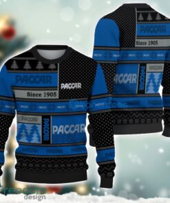 Paccar Logo Ugly Christmas Sweater For Fans Men And Women Christmas Gift Ideas Product Photo 1