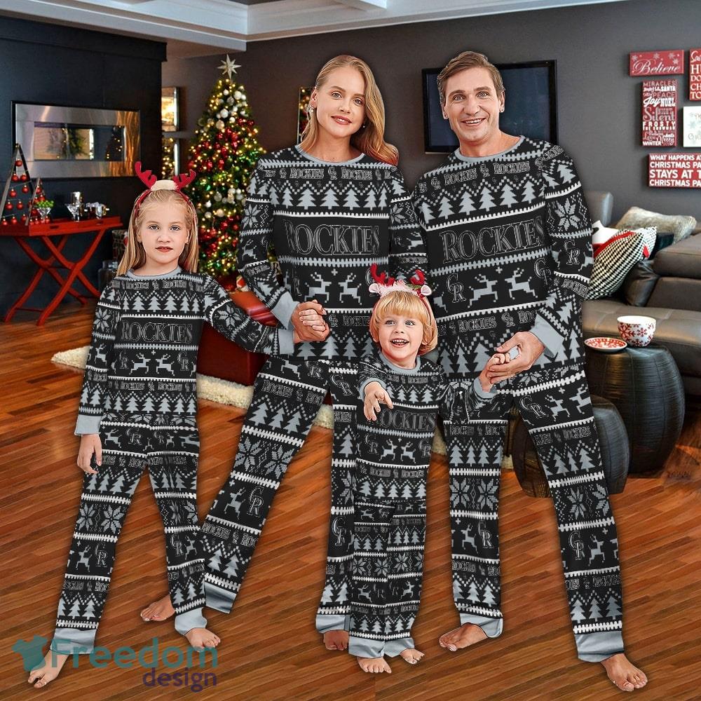 Pajamas set Ugly Christmas MLB Colorado Rockies For Women Gift Christmas image Pajamas set Ugly Christmas MLB Colorado Rockies For Women Gift Christmas - Pajamas set Ugly Christmas MLB Colorado Rockies For Women Gift Christmas