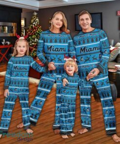 Pajamas set Ugly Christmas MLB Miami Marlins For Women Gift Christmas Pajamas set Ugly Christmas MLB Miami Marlins For Women Gift Christmas