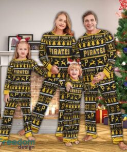 Pajamas set Ugly Christmas MLB Pittsburgh Pirates Christmas For Family