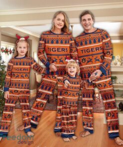 Pajamas set Ugly Christmas NCAA Auburn Tigers For Christmas Pajamas set Ugly Christmas NCAA Auburn Tigers For Christmas