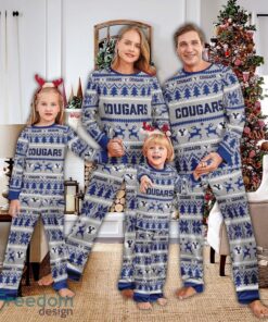 Pajamas set Ugly Christmas NCAA BYU Cougars For Christmas