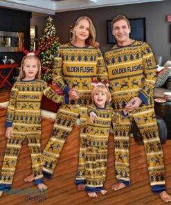 Pajamas set Ugly Christmas NCAA Kent State Golden Flashes Men Women For Fans